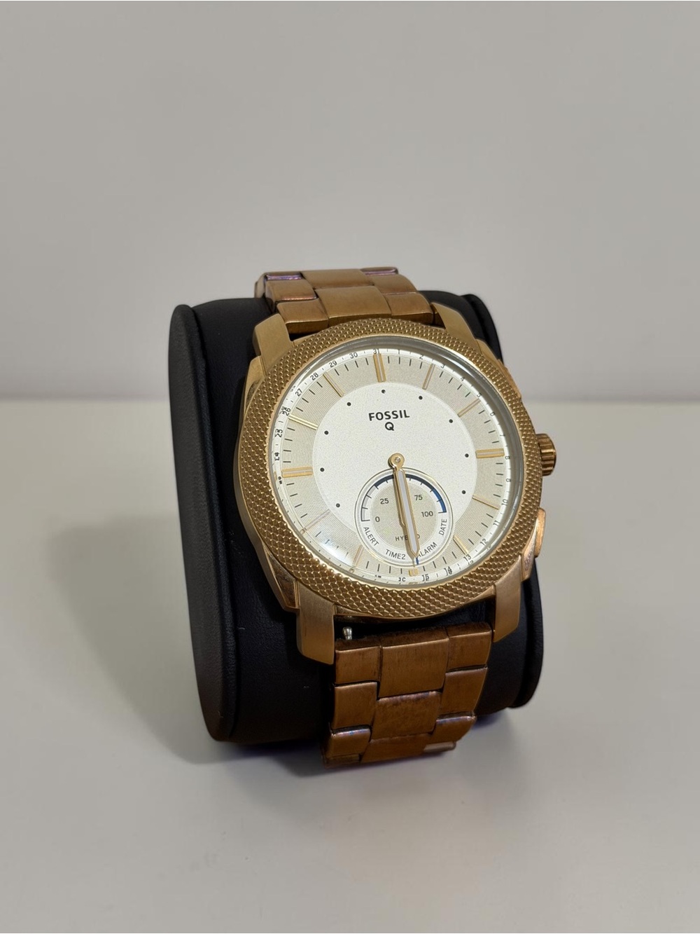 Fossil Gold Tone Hybrid Watch